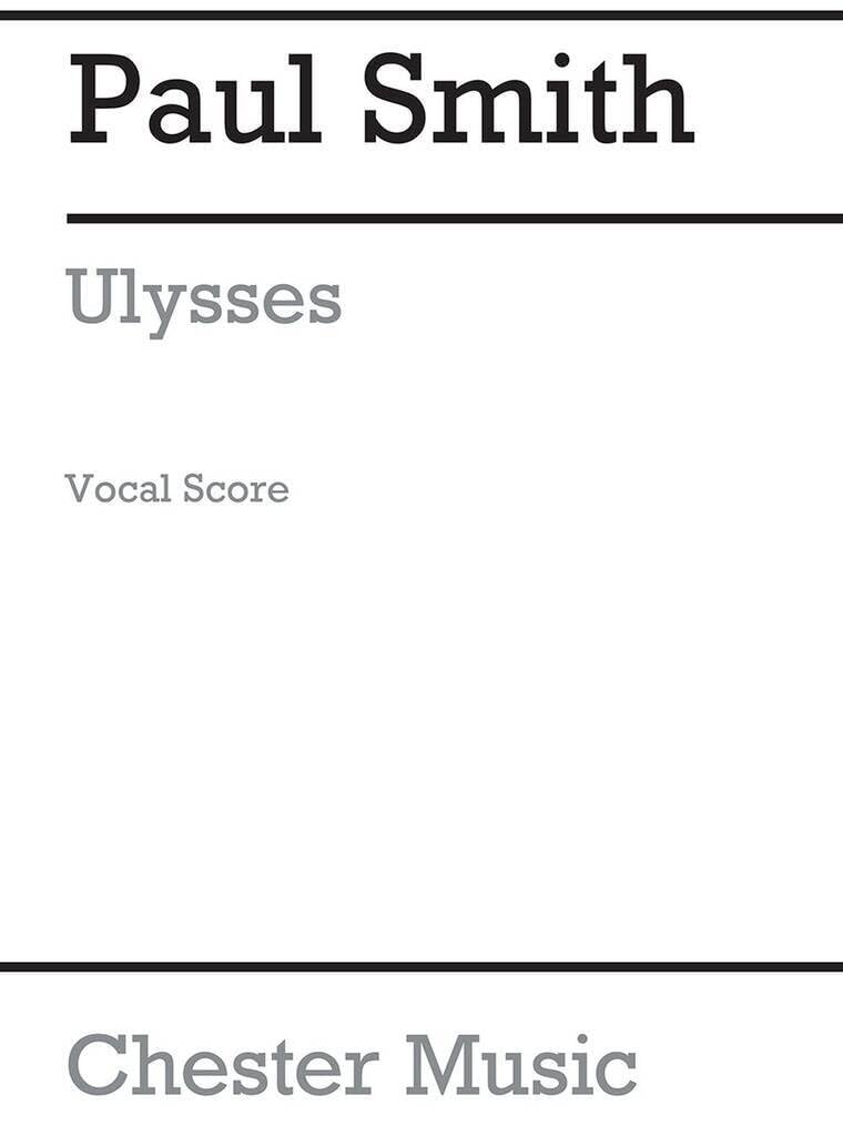 Couverture du livre « ULYSSES VOCAL SCORE » de Auteurs Divers, librairie Les Contes Infusés à Corte