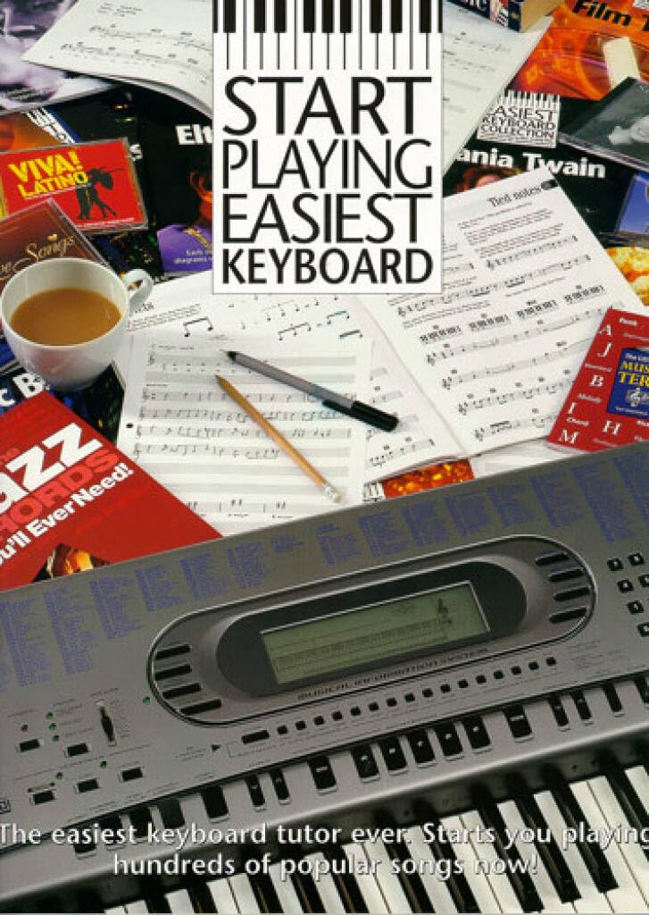 Couverture du livre « START PLAYING EASIEST KEYBOARD » de Hammer, (author Jeff, librairie Les Contes Infusés à Corte