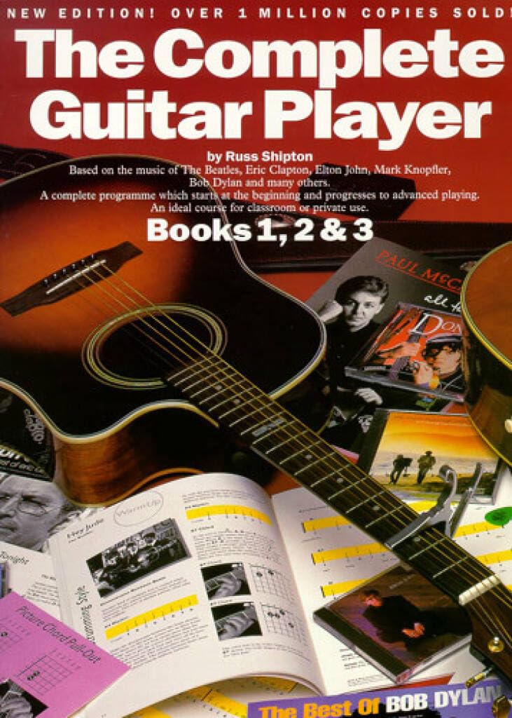 Couverture du livre « THE COMPLETE GUITAR PLAYER - BOOKS 1, 2 & 3 (NEW EDITION) LIVRE SUR LA MUSIQUE » de Shipton, (autho Russ, librairie Les Contes Infusés à Corte