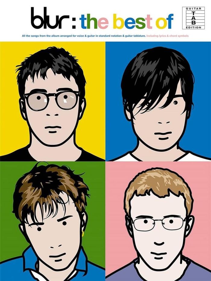Couverture du livre « BLUR: THE BEST OF GUITARE » de (artist) Blur, librairie Les Contes Infusés à Corte