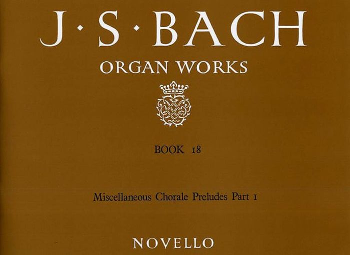 Couverture du livre « J.S. BACH: ORGAN WORKS BOOK 18: MISCELLANEOUS CHORALE PRELUDES (PART I) » de Bach, Sebasti Johann, librairie Les Contes Infusés à Corte