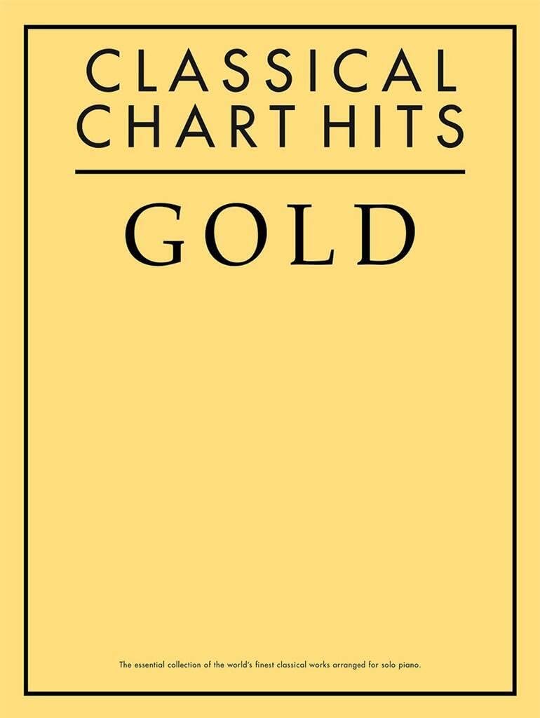 Couverture du livre « CLASSICAL CHART HITS GOLD PIANO » de Auteurs Divers, librairie Les Contes Infusés à Corte