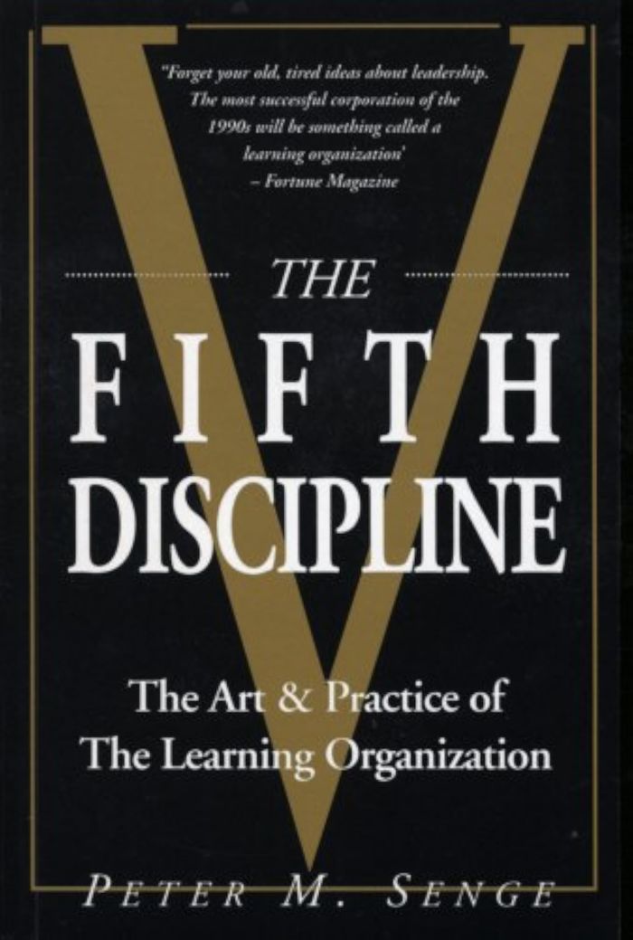 Couverture du livre « THE FIFTH DISCIPLINE : ART AND PRACTICE OF TH LEARNING ORGANIZATION » de Senge Peter M, librairie Les Contes Infusés à Corte