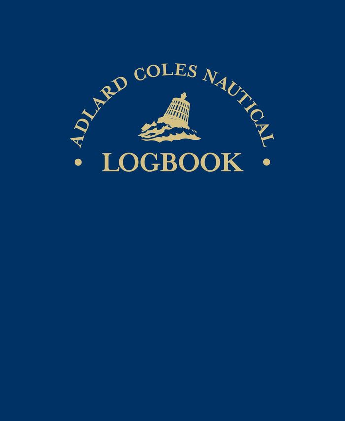 Couverture du livre « THE ADLARD COLES NAUTICAL LOGBOOK », librairie Les Contes Infusés à Corte