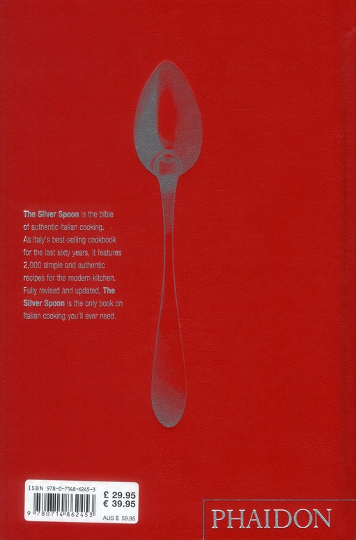 Quatrième de couverture de « THE SILVER SPOON NEW EDITION »