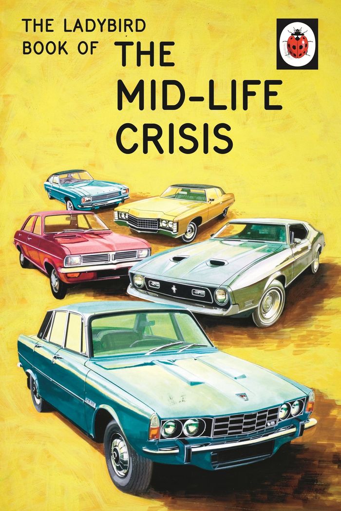 Couverture du livre « THE LADYBIRD BOOK OF THE MID-LIFE CRISIS /ANGLAIS » de Morris, Hazele Jason, librairie Les Contes Infusés à Corte