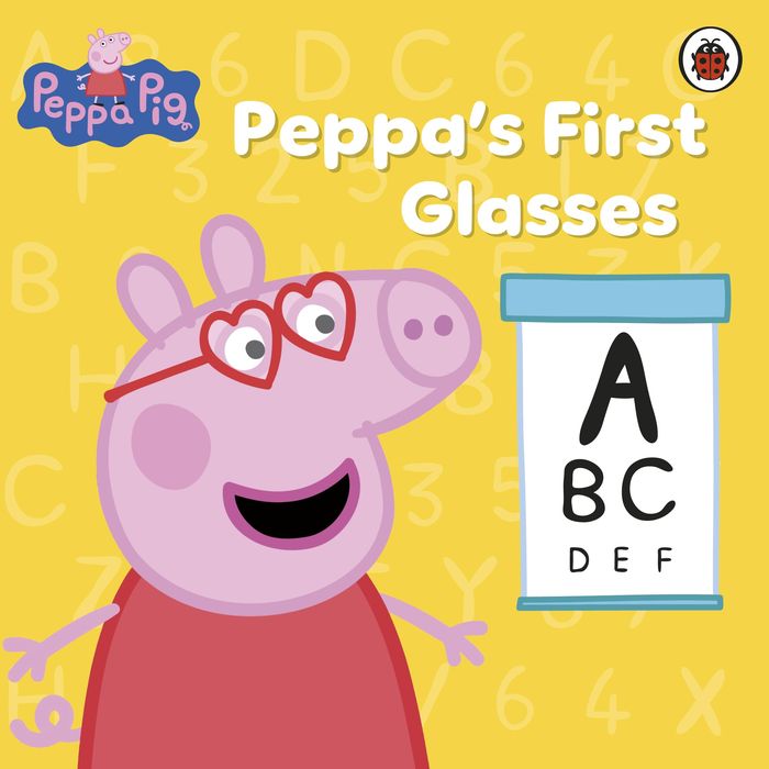 Couverture du livre « PEPPA'S FIRST PAIR OF GLASSES » de Pig Peppa, librairie Les Contes Infusés à Corte