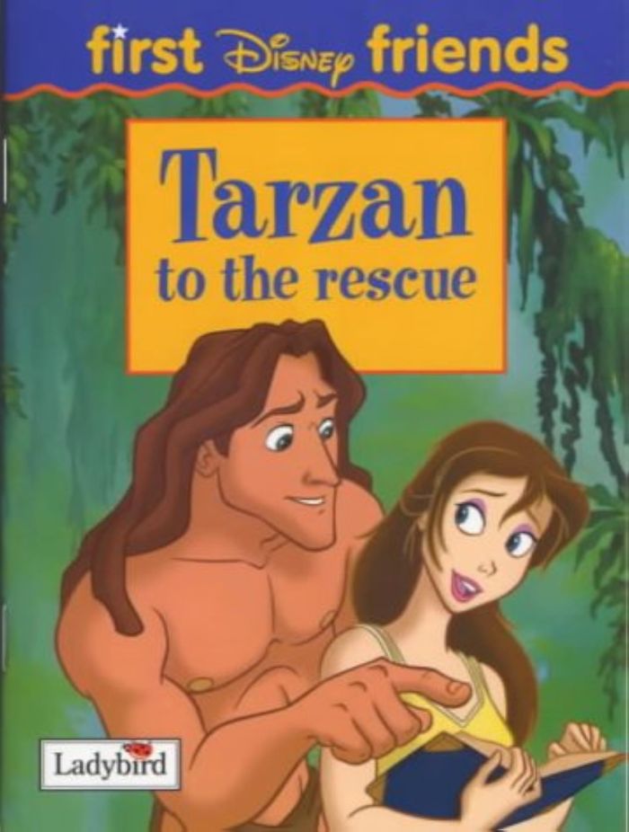 Couverture du livre « FIRST DISNEY FRIEND TARZAN », librairie Les Contes Infusés à Corte