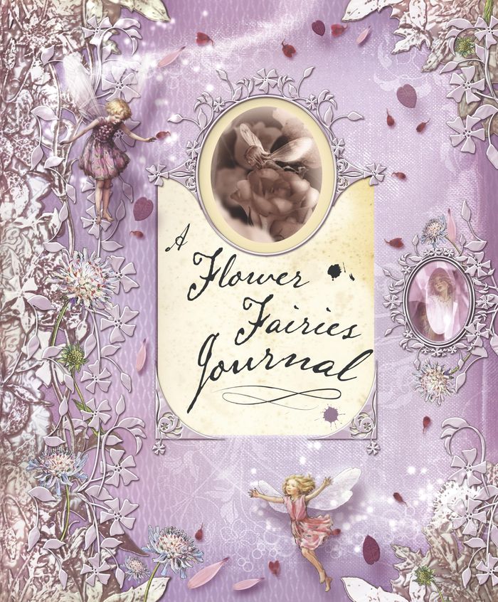 Couverture du livre « FLOWER FAIRIES JOURNAL » de Barker Cicely Mary, librairie Les Contes Infusés à Corte