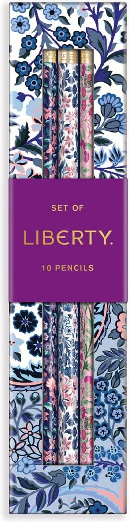 Couverture du livre « LIBERTY TANJORE GARDENS PENCIL SET », librairie Les Contes Infusés à Corte