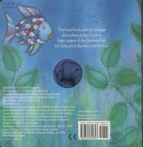 Quatrième de couverture de « THE RAINBOW FISH »