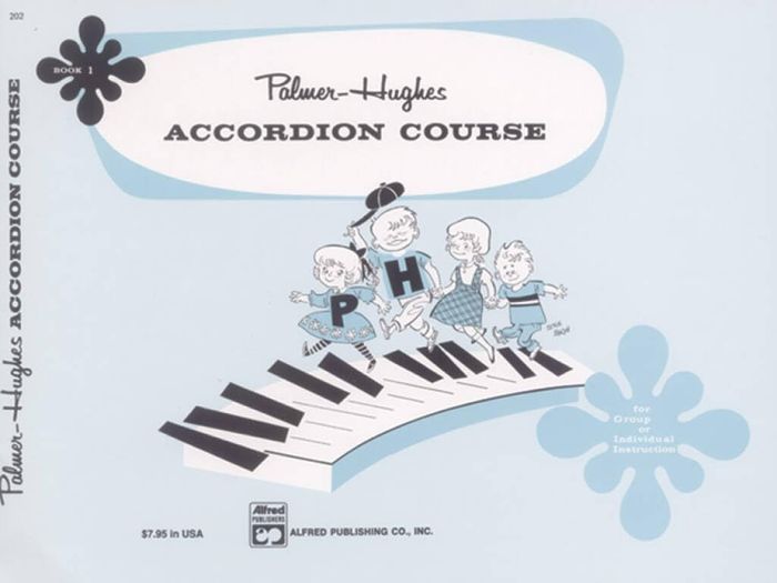 Couverture du livre « PALMER-HUGHES : ACCORDION COURSE BOOK 1 - ACCORDEON - RECUEIL » de Palmer-Hughes, librairie Les Contes Infusés à Corte