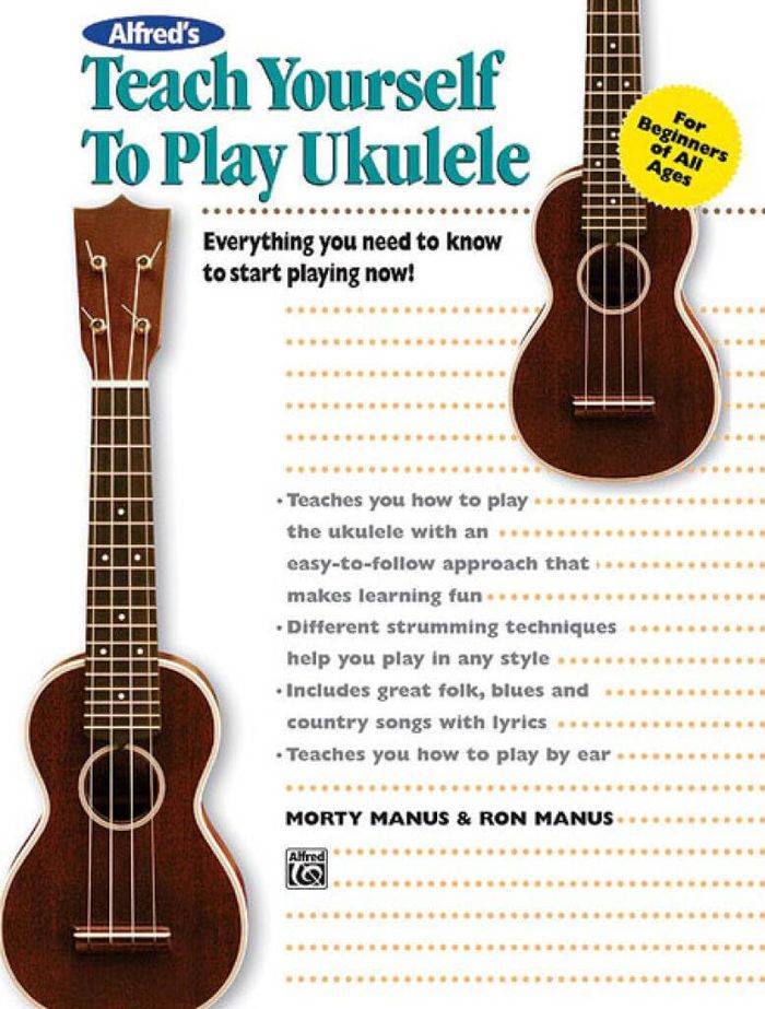 Couverture du livre « TEACH YOURSELF TO PLAY THE UKULELE », librairie Les Contes Infusés à Corte