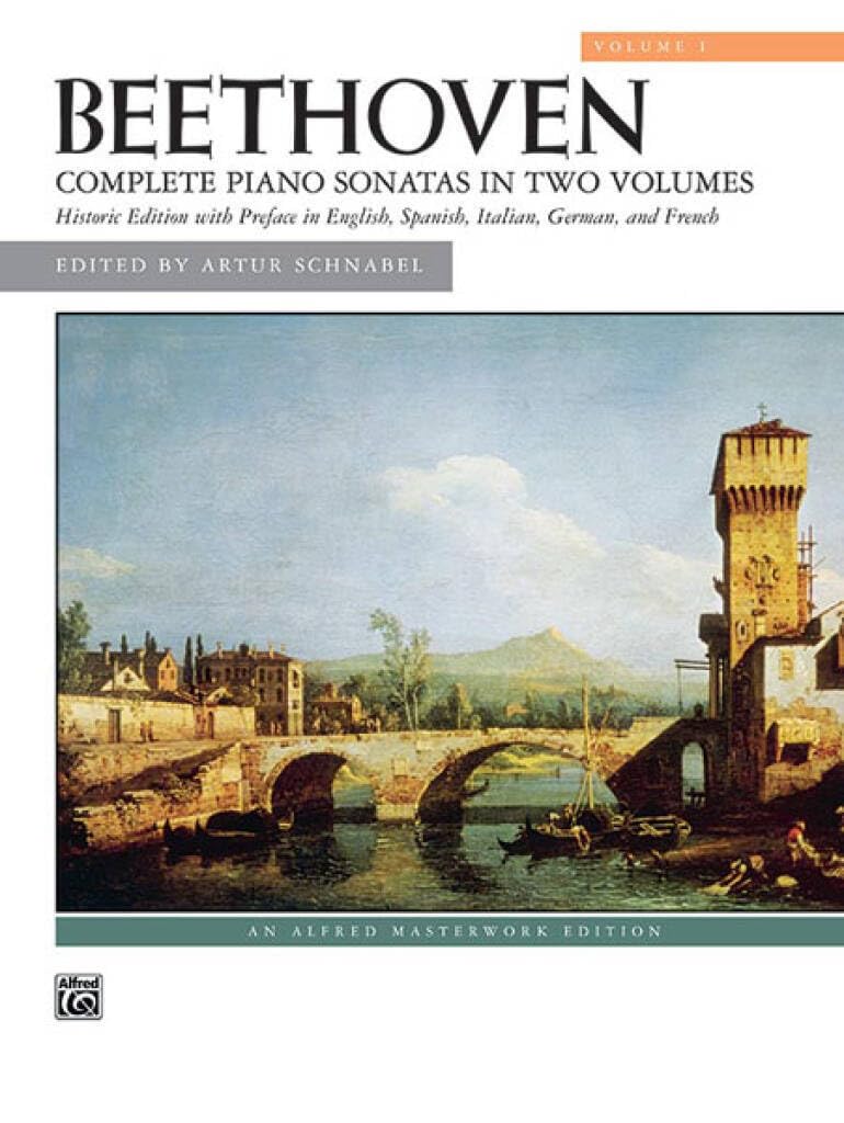 Couverture du livre « BEETHOVEN: COMPLETE PIANO SONATAS - VOLUME 1 (ALFRED EDITION) PIANO » de Beethoven, Va Ludwig, librairie Les Contes Infusés à Corte