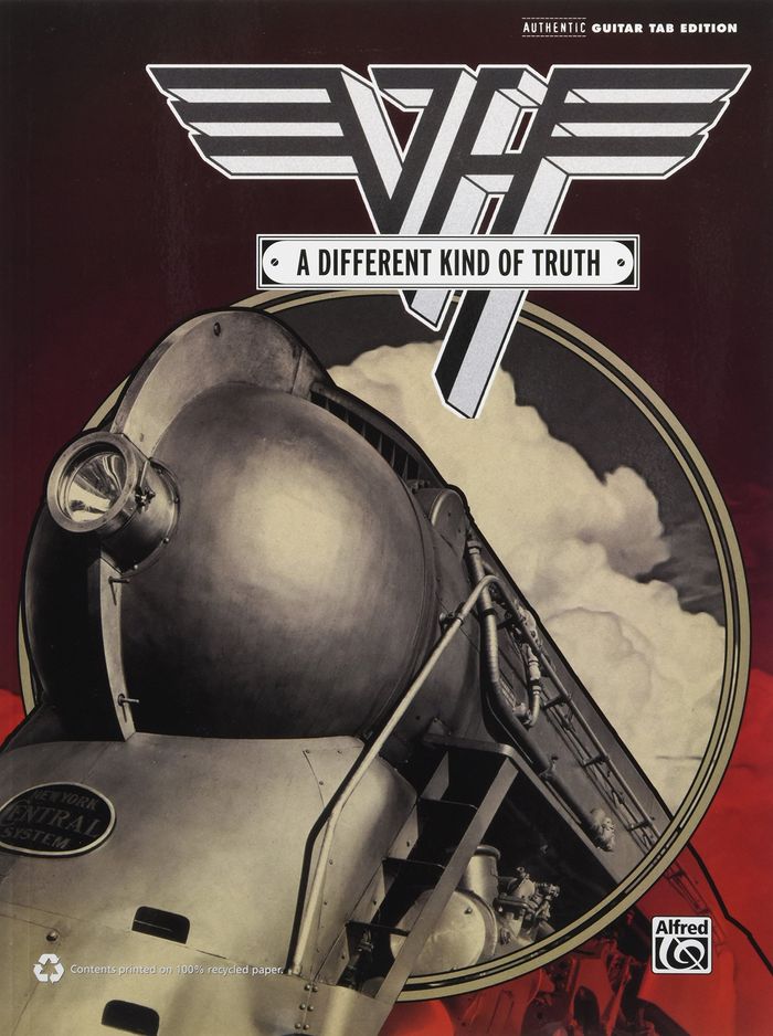 Couverture du livre « VAN HALEN - A DIFFERENT KIND OF TRUTH GUITARE » de Van Halen (artist), librairie Les Contes Infusés à Corte
