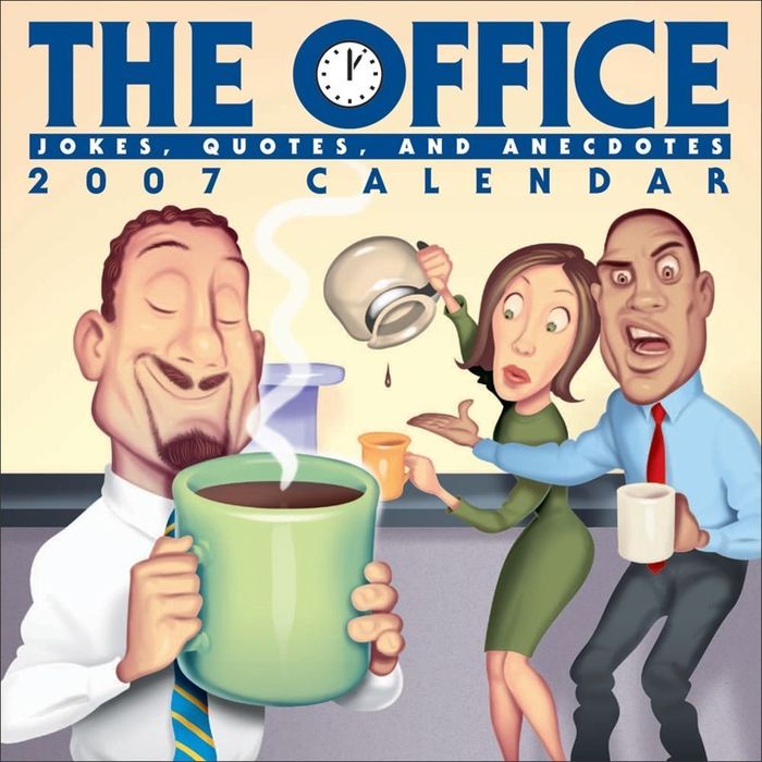 Couverture du livre « THE OFFICE 2007 DAY-TO-DAY CALENDAR » de Collectif, librairie Les Contes Infusés à Corte
