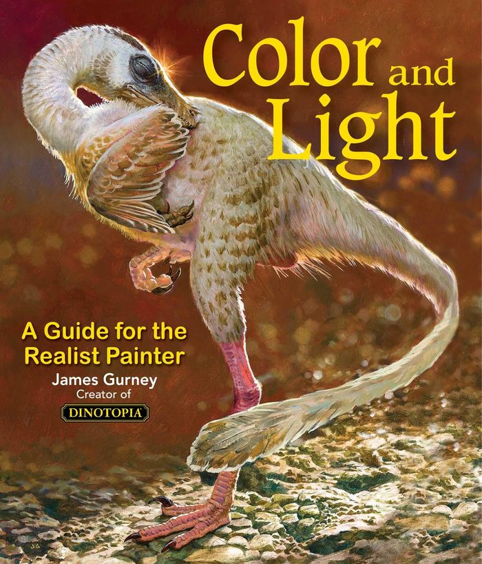 Couverture du livre « JAMES GURNEY ART - COLOUR AND LIGHT - VOLUME 2 - A GUIDE FOR THE REALIST PAINTER » de James Gurney, librairie Les Contes Infusés à Corte
