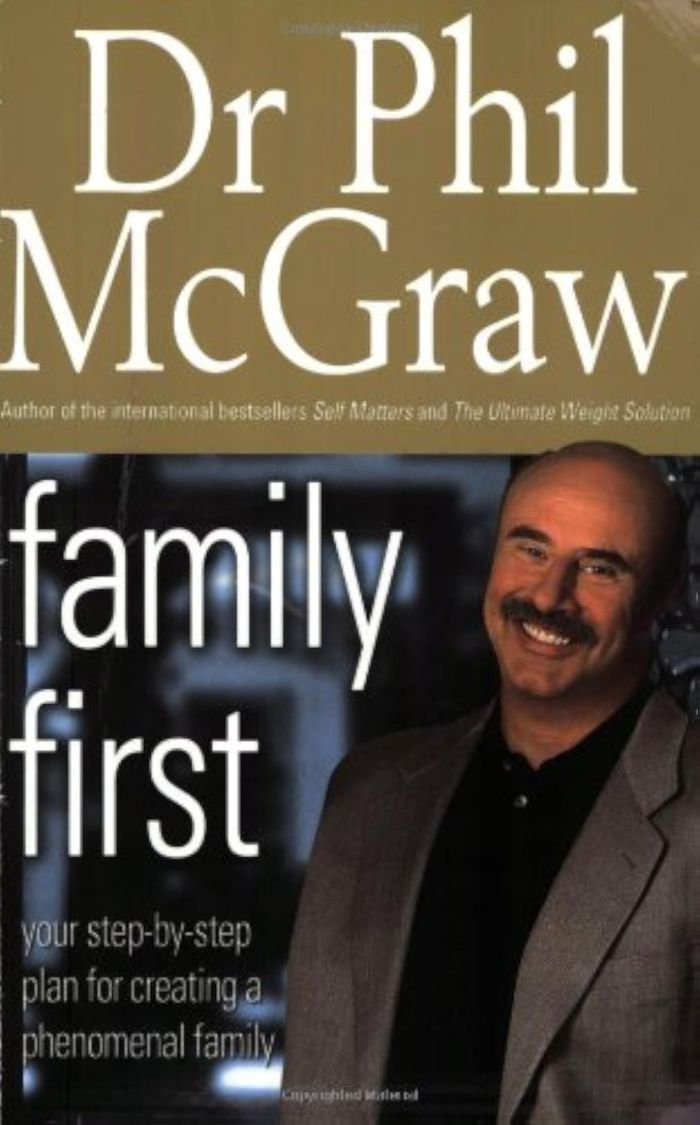 Couverture du livre « FAMILY FIRST » de Mcgraw, Phillip, librairie Les Contes Infusés à Corte