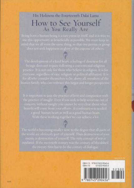 Quatrième de couverture de « HOW TO SEE YOURSELF AS YOU REALLY ARE »