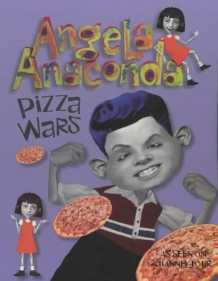 Couverture du livre « ANGELA ANECONDA: PIZZA WARS » de Simon Et Schuster, librairie Les Contes Infusés à Corte