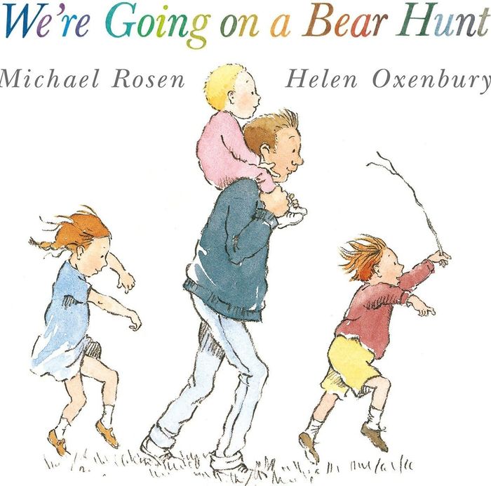 Couverture du livre « WE'RE GOING ON A BEAR HUNT - THE BESTSELLING CLASSIC FAMILY FAVOURITE PICTURE BOOK PERFECT FOR READI » de Rosen/oxenbury, librairie Les Contes Infusés à Corte