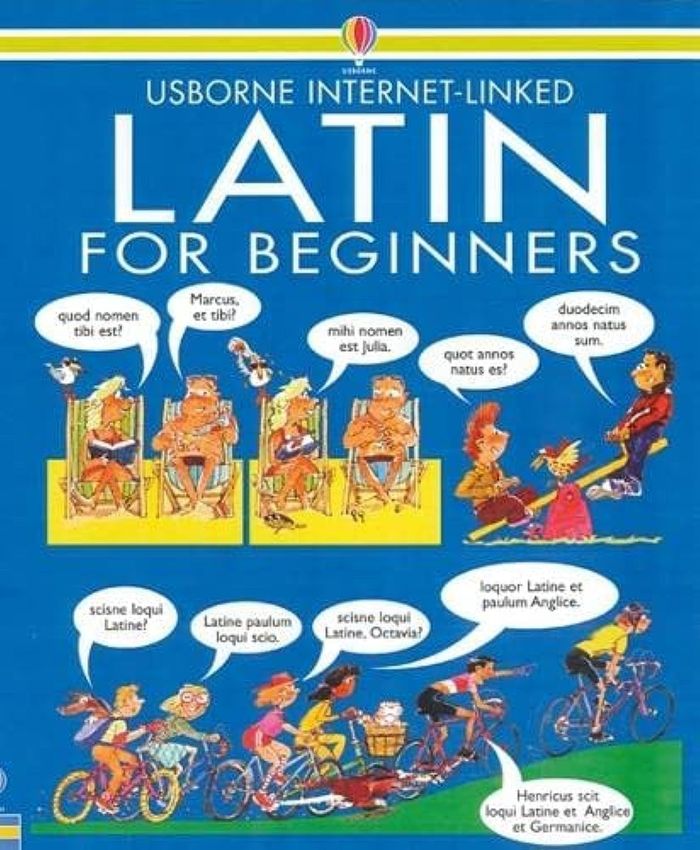 Couverture du livre « LATIN FOR BEGINNERS », librairie Les Contes Infusés à Corte