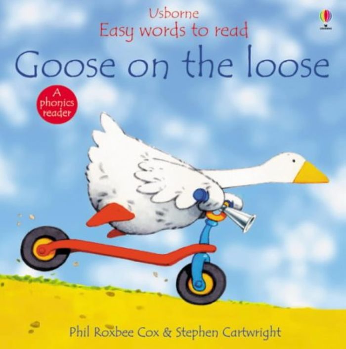 Couverture du livre « GOOSE ON THE LOOSE (EASY WORDS TO READ) » de Cox/, librairie Les Contes Infusés à Corte