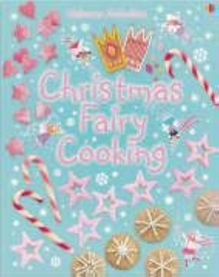 Couverture du livre « CHRISTMAS FAIRY COOKING » de Usborne, librairie Les Contes Infusés à Corte