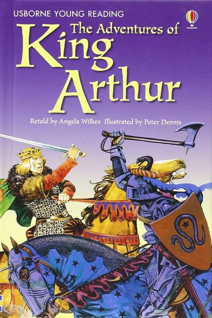 Couverture du livre « YOUNG READING SERIES 2 - ADVENTURES OF KING ARTHUR », librairie Les Contes Infusés à Corte