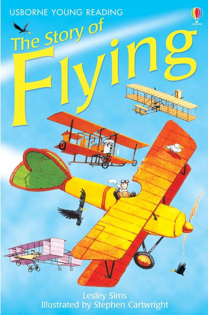 Couverture du livre « THE STORY OF FLYING », librairie Les Contes Infusés à Corte