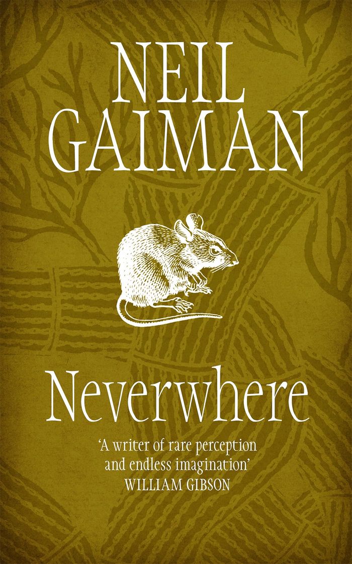Couverture du livre « NEVERWHERE » de Gaiman, Neil, librairie Les Contes Infusés à Corte