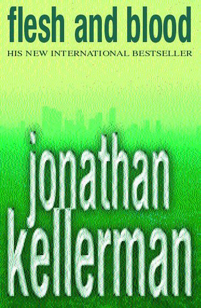 Couverture du livre « FLESH AND BLOOD » de Jonat Kellerman, librairie Les Contes Infusés à Corte