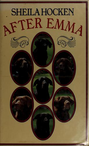 Couverture du livre « AFTER EMMA » de Sheila Hocken, librairie Les Contes Infusés à Corte