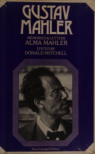 Couverture du livre « GUSTAV MAHLER: MEMORIES AND LETTERS » de Alma Mahler, librairie Les Contes Infusés à Corte