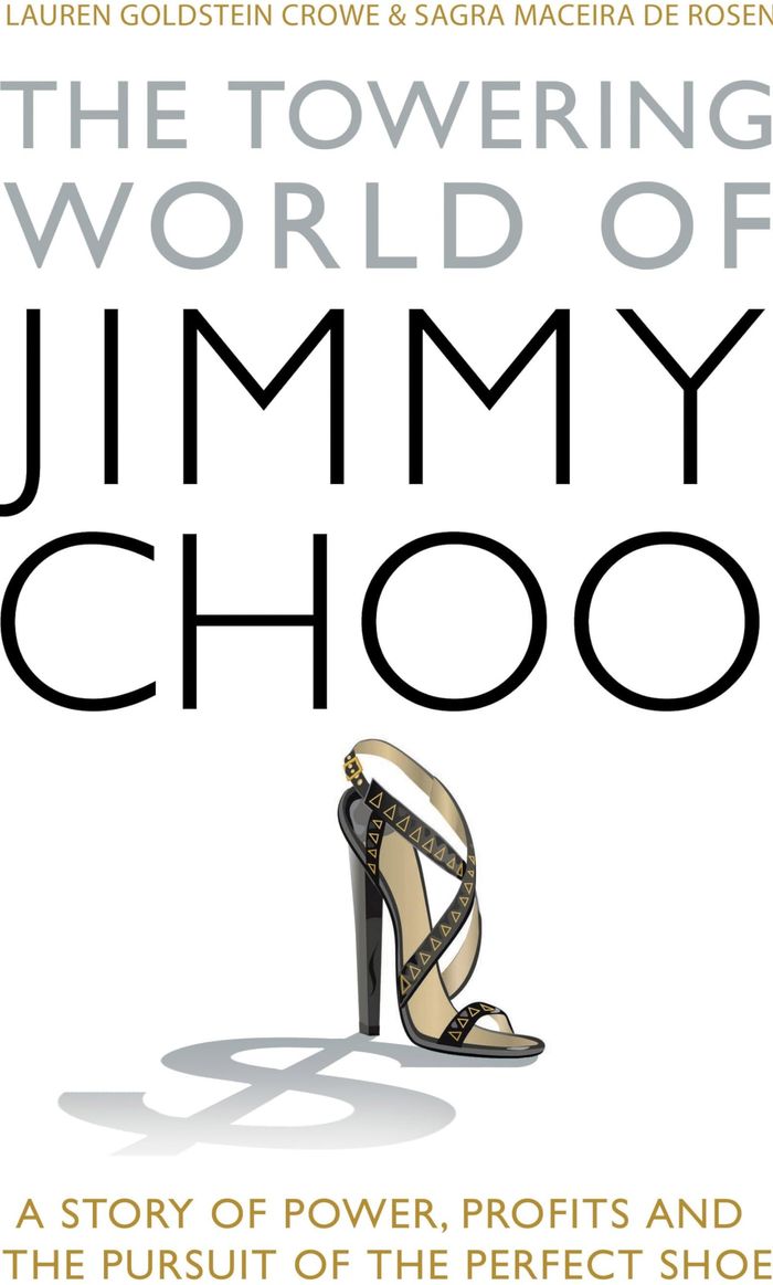 Couverture du livre « THE TOWERING WORLD OF JIMMY CHOO » de Goldstein Crowe, Lau, librairie Les Contes Infusés à Corte