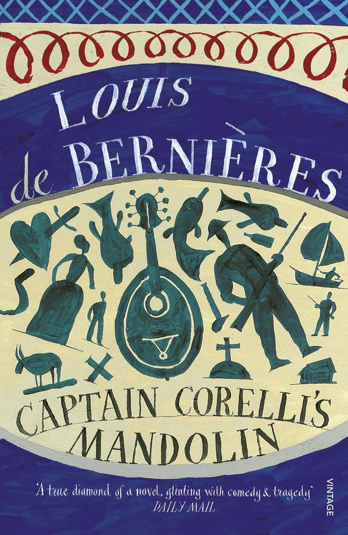 Couverture du livre « CAPTAIN CORELLI'S MANDOLIN - AS SEEN ON BBC BETWEEN THE COVERS » de De Bernieres Louis, librairie Les Contes Infusés à Corte