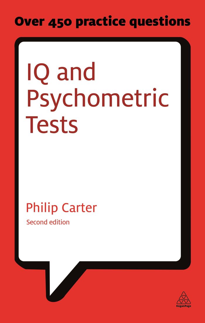 Couverture du livre « TESTING SERIES - IQ AND PSYCHOMETRIC TESTS - ASSESS YOUR PERSONALITY APTITUDE AND INTELLIGENCE » de Philip Carter, librairie Les Contes Infusés à Corte