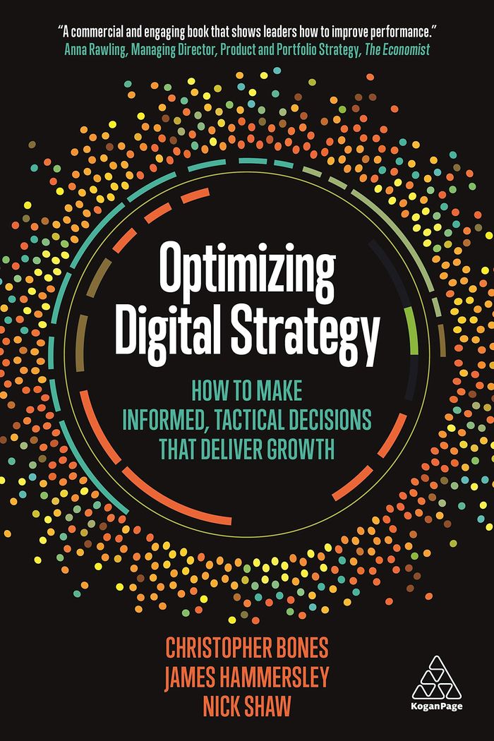 Couverture du livre « OPTIMIZING DIGITAL STRATEGY » de Bones, Christopher, librairie Les Contes Infusés à Corte