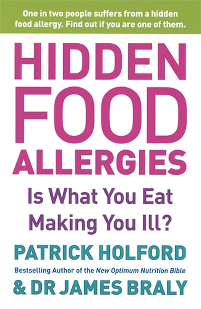 Couverture du livre « HIDDEN FOOD ALLERGIES » de Holford, Patrick, Br, librairie Les Contes Infusés à Corte