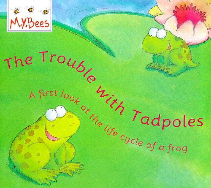 Couverture du livre « TROUBLE WITH TADPOLES (LITTLE BEES) » de Godwin/, librairie Les Contes Infusés à Corte