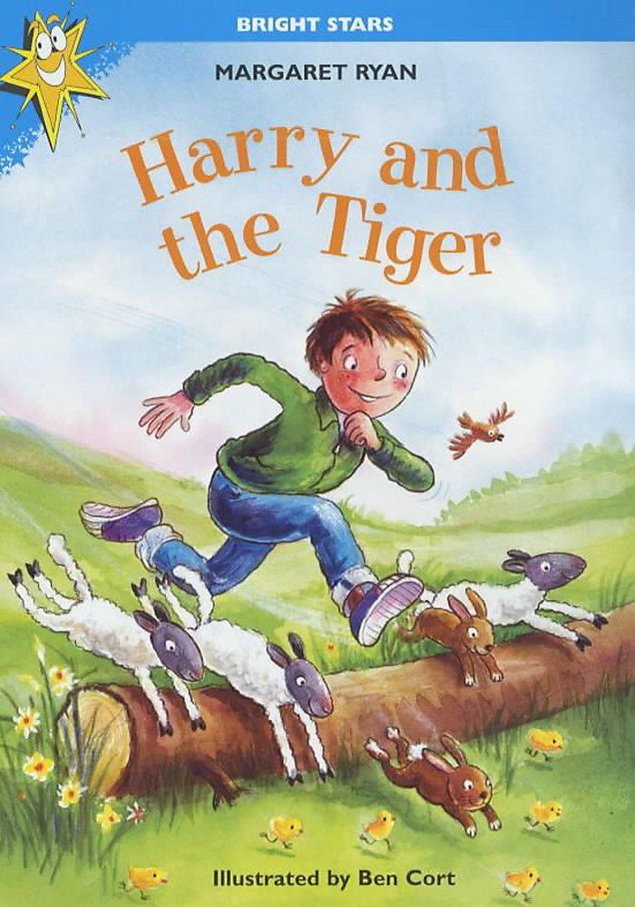 Couverture du livre « HARRY AND THE TIGER » de Ryan/, librairie Les Contes Infusés à Corte