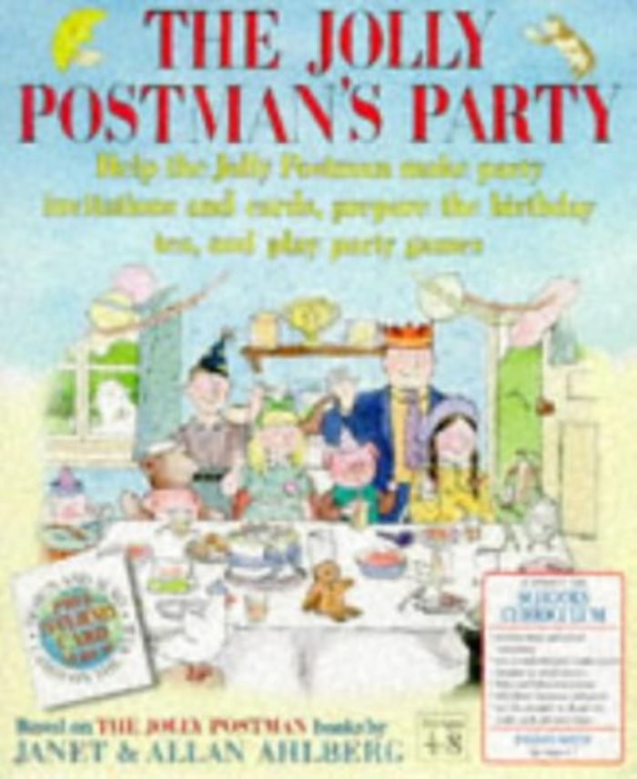 Couverture du livre « CD-ROM: JOLLY POSTMAN'S PARTY (DUAL) » de Allan Ahlberg, librairie Les Contes Infusés à Corte