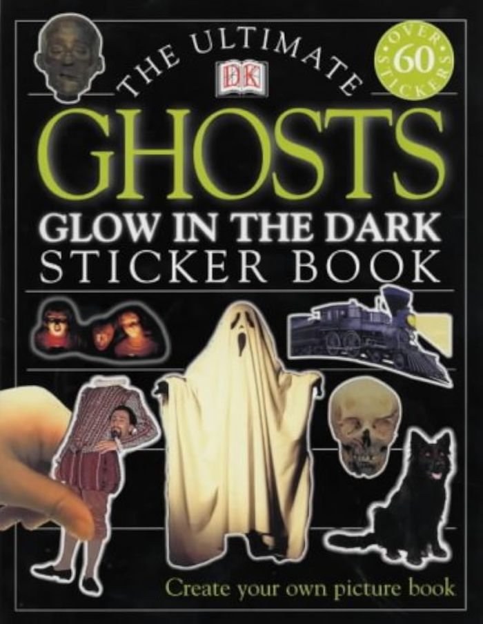 Couverture du livre « GHOSTS STICKER BOOK » de Collectif, librairie Les Contes Infusés à Corte