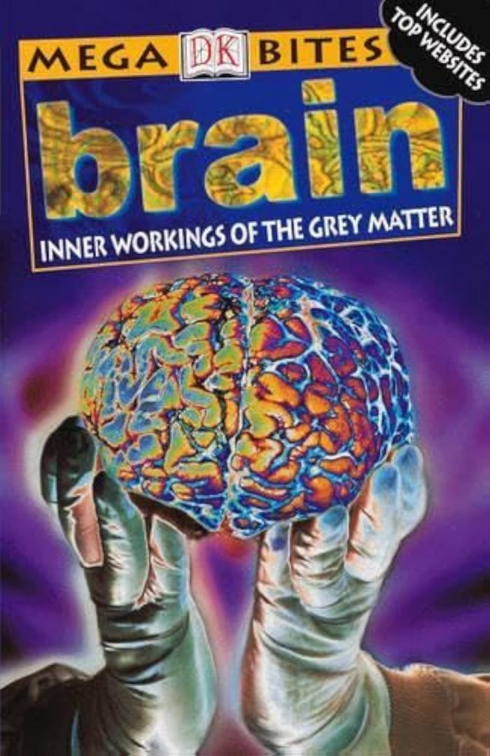 Couverture du livre « MEGA BITES: BRAIN », librairie Les Contes Infusés à Corte