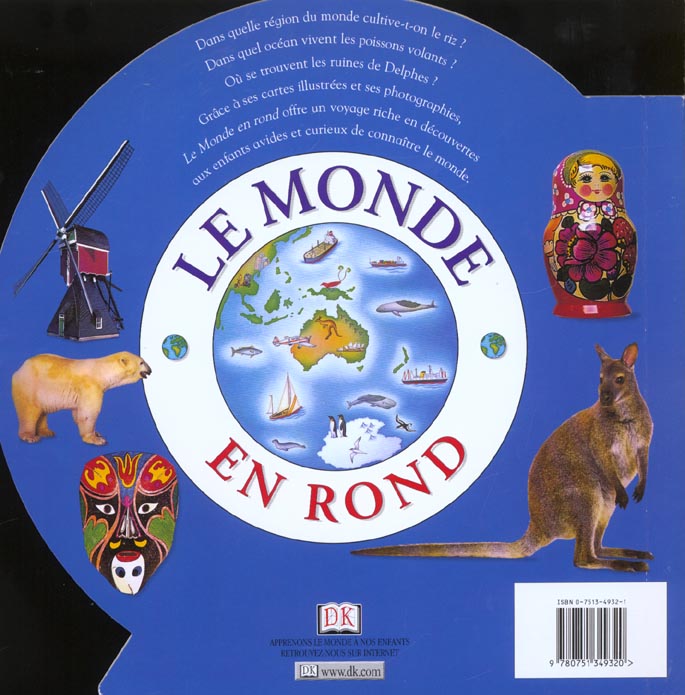 Quatrième de couverture de « LE MONDE EN ROND »