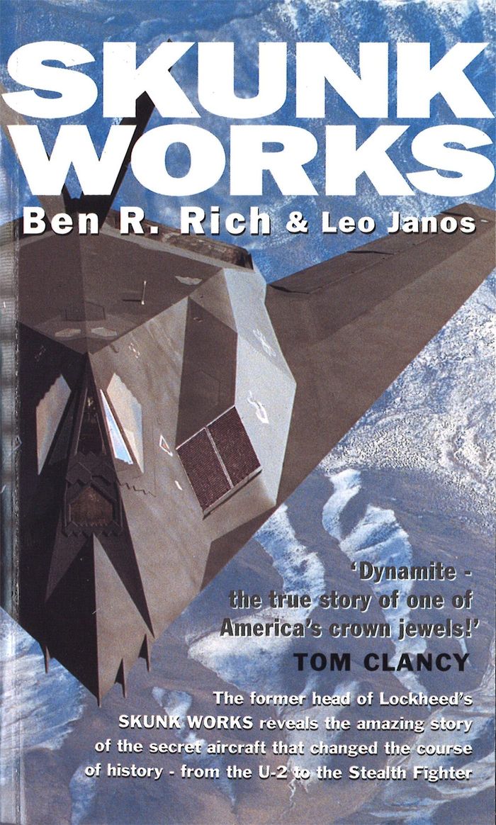 Couverture du livre « SKUNK WORKS - A PERSONAL MEMOIR OF MY YEARS AT LOCKHEED », librairie Les Contes Infusés à Corte