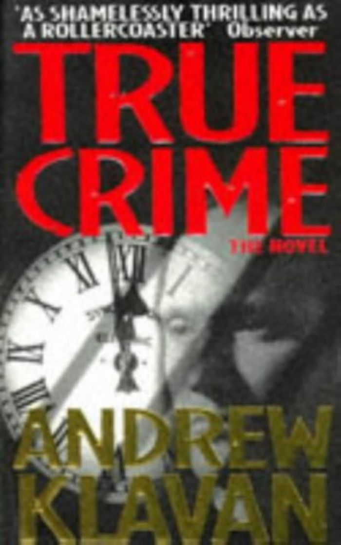 Couverture du livre « TRUE CRIME JUGE COUPABLE » de Andrew Klavan, librairie Les Contes Infusés à Corte