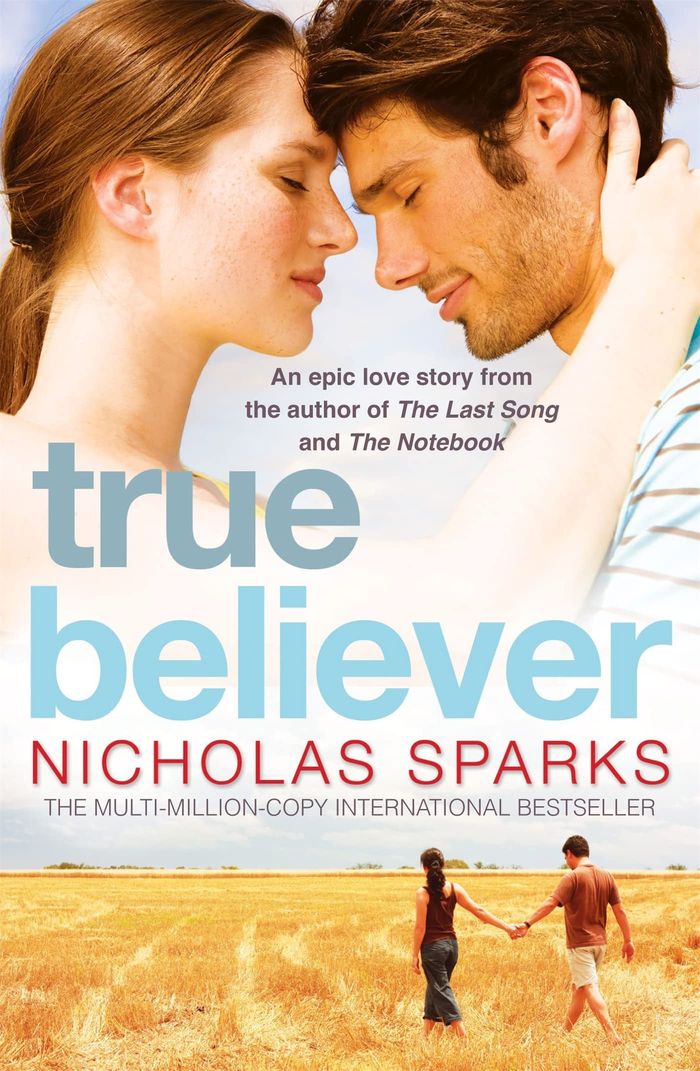 Couverture du livre « JEREMY MARSH - TRUE BELIEVER » de Nicholas Sparks, librairie Les Contes Infusés à Corte