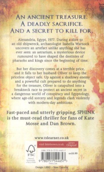 Quatrième de couverture de « SPHINX »