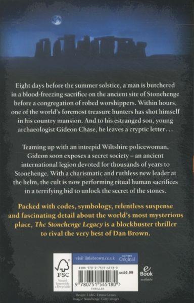 Quatrième de couverture de « THE STONEHENDGE LEGACY »